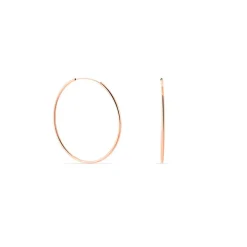 Clearance Histoire d'Or Créoles Argent Rose Olympia argent blanc