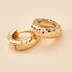 Histoire d'Or Créoles Ariane Plaqué Or Jaune* Boucles D'Oreilles|Boucles D'Oreilles Fantaisie