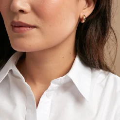 Histoire d'Or Créoles Ariane Plaqué Or Jaune* Boucles D'Oreilles|Boucles D'Oreilles Fantaisie