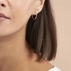 Online Histoire d'Or Créoles Bartimee Or Jaune