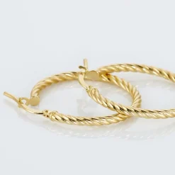 Discount Histoire d'Or Créoles Bartimee Or Jaune