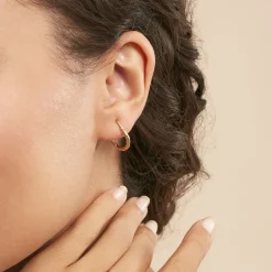 Histoire d'Or Créoles Bartimee Or Jaune