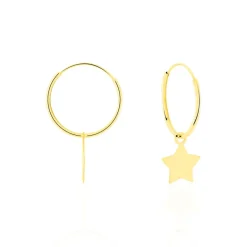 Clearance Histoire d'Or Créoles Belita Or Jaune