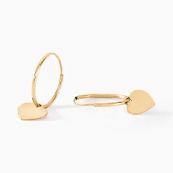 Histoire d'Or Créoles Belita Or Jaune* Boucles D'Oreilles|Boucles D'Oreilles Créoles