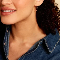 Histoire d'Or Créoles Benedikta Or Jaune* Boucles D'Oreilles|Boucles D'Oreilles Créoles