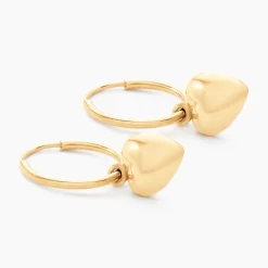 Discount Histoire d'Or Créoles Big Love Or Jaune