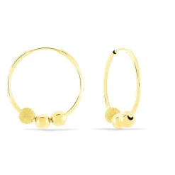 Discount Histoire d'Or Créoles Brava Or Jaune