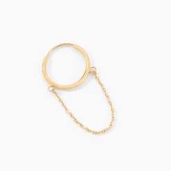 Histoire d'Or Créoles Britton Or Jaune* Boucles D'Oreilles|Piercings D'Oreilles