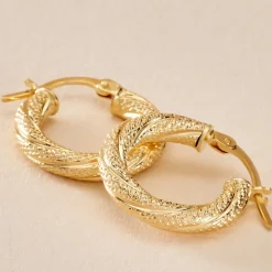 Clearance Histoire d'Or Créoles Clematis Or Jaune