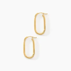 Histoire d'Or Créoles Cliona Or Jaune* Boucles D'Oreilles|Boucles D'Oreilles Créoles