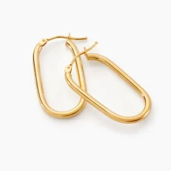 Histoire d'Or Créoles Cliona Or Jaune* Boucles D'Oreilles|Boucles D'Oreilles Créoles