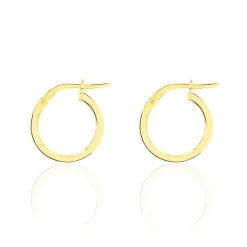 Histoire d'Or Créoles Cody Or Jaune* Boucles D'Oreilles|Boucles D'Oreilles Créoles