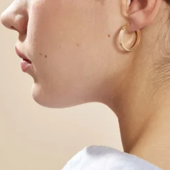 Histoire d'Or Créoles Cody Or Jaune* Boucles D'Oreilles|Boucles D'Oreilles Créoles