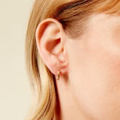 Hot Histoire d'Or Créoles Comfort Or Jaune