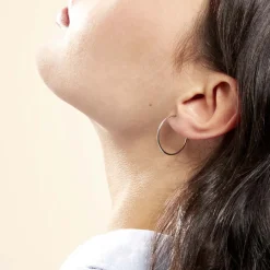 Discount Histoire d'Or Créoles Dominae or blanc