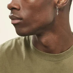 Histoire d'Or Créoles Elvyn Argent Blanc* Boucles D'Oreilles|Boucles D'Oreilles Fantaisie