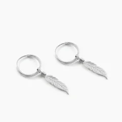 Histoire d'Or Créoles Elvyn Argent Blanc* Boucles D'Oreilles|Boucles D'Oreilles Fantaisie