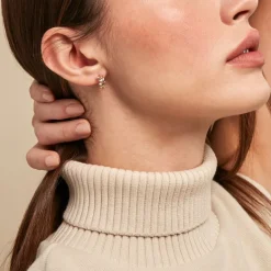 Online Histoire d'Or Créoles Emelyne Or Jaune Diamant