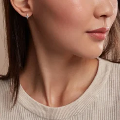 Histoire d'Or Créoles Eternal Spring Or Jaune Diamant* Boucles D'Oreilles|Boucles D'Oreilles Créoles