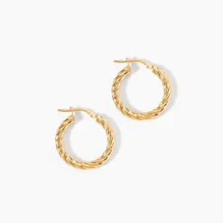 Histoire d'Or Créoles Gavrel Or Jaune* Boucles D'Oreilles|Boucles D'Oreilles Créoles