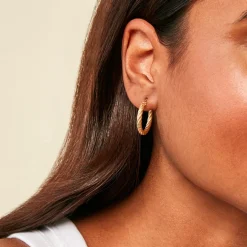 Histoire d'Or Créoles Gavrel Or Jaune* Boucles D'Oreilles|Boucles D'Oreilles Créoles