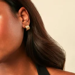 Clearance Histoire d'Or Créoles Gintaras Or Jaune