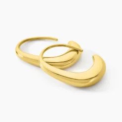 Histoire d'Or Créoles Gold Aura Acier Jaune* Boucles D'Oreilles|Boucles D'Oreilles Fantaisie