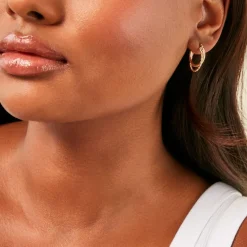 Histoire d'Or Créoles Hamish Or Jaune* Boucles D'Oreilles|Boucles D'Oreilles Créoles