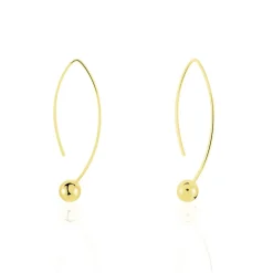 Best Histoire d'Or Créoles Helle Amande Or Jaune