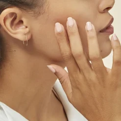 Histoire d'Or Créoles Helle Amande Or Jaune* Boucles D'Oreilles|Boucles D'Oreilles Créoles