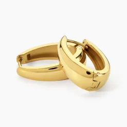 Histoire d'Or Créoles Houria Acier Jaune* Boucles D'Oreilles|Boucles D'Oreilles Fantaisie