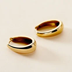 Histoire d'Or Créoles Houria Acier Jaune* Boucles D'Oreilles|Boucles D'Oreilles Fantaisie