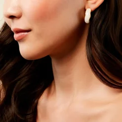 Histoire d'Or Créoles Idina Acier Jaune* Boucles D'Oreilles|Boucles D'Oreilles Fantaisie