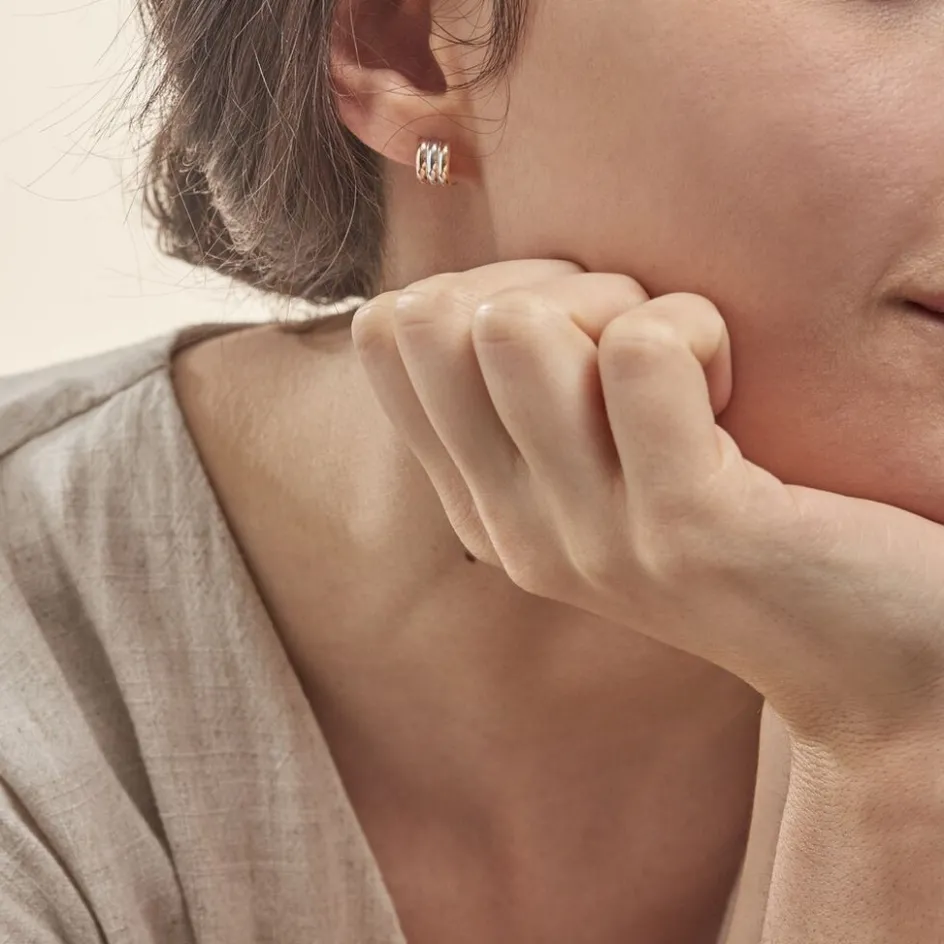 Discount Histoire d'Or Créoles Igora Or Tricolore