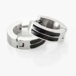 Sale JOURDAN Créoles Homme Tilos Acier Blanc