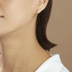 Histoire d'Or Créoles Keara Plaqué Or Jaune* Boucles D'Oreilles|Boucles D'Oreilles Fantaisie