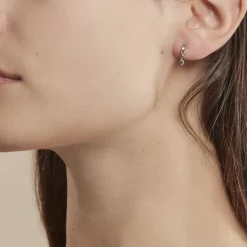 Discount Histoire d'Or Créoles Kezya Argent Blanc