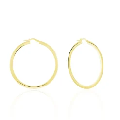 New Histoire d'Or Créoles Khara Or Jaune