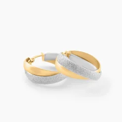 Histoire d'Or Créoles Lolly Or Bicolore* Boucles D'Oreilles|Boucles D'Oreilles Créoles