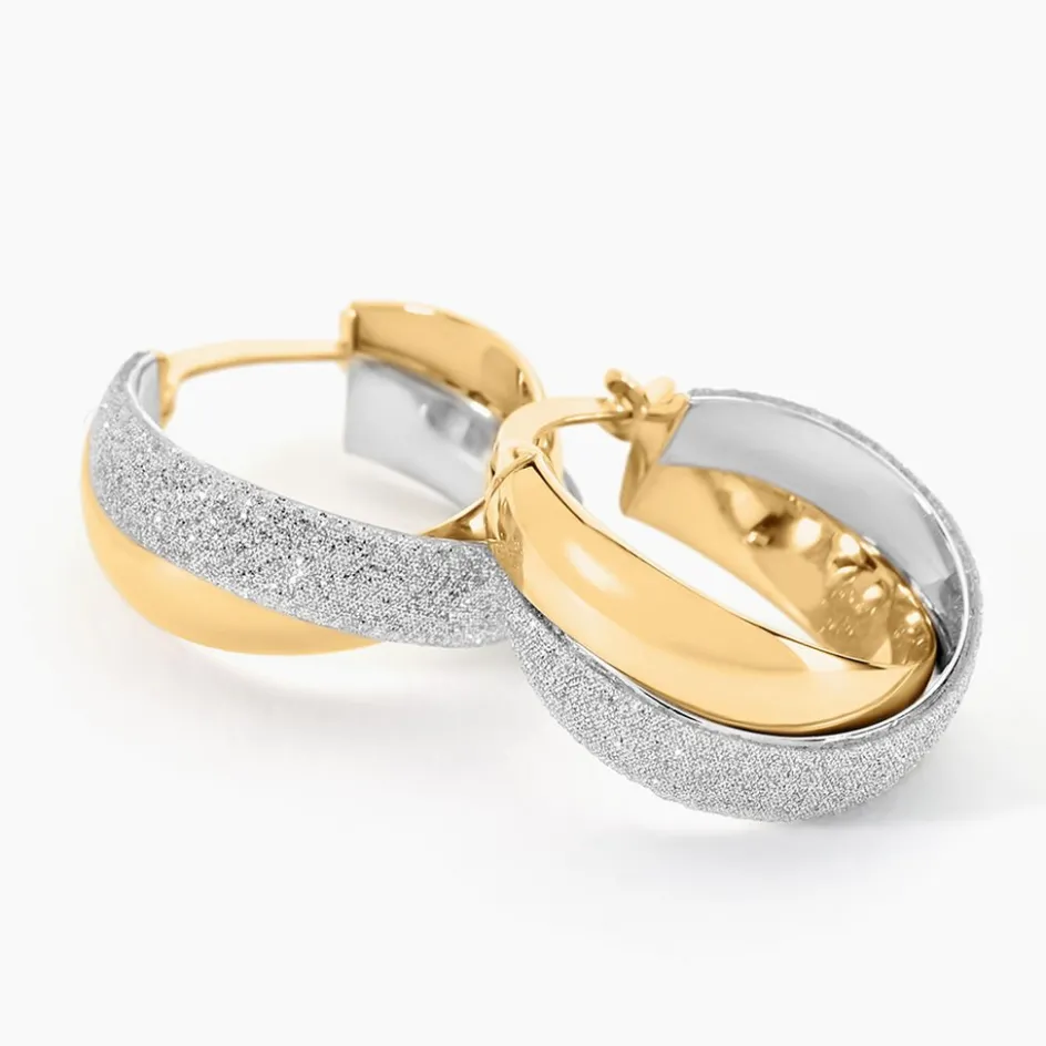 Online Histoire d'Or Créoles Lolly Or Bicolore