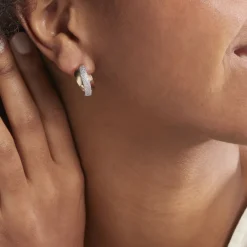 Online Histoire d'Or Créoles Lolly Or Bicolore