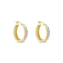 Histoire d'Or Créoles Lolly Or Jaune* Boucles D'Oreilles|Boucles D'Oreilles Créoles