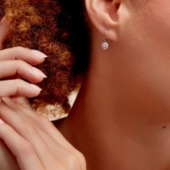 Clearance Histoire d'Or Créoles Lulu Or Blanc Oxyde