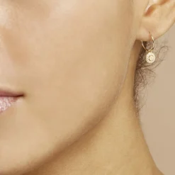 Histoire d'Or Créoles Lulu Or Jaune Oxyde* Boucles D'Oreilles|Boucles D'Oreilles Créoles