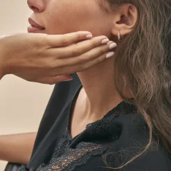 Online Histoire d'Or Créoles Maelia Or Bicolore