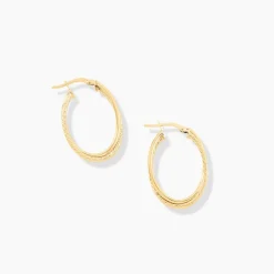 Outlet Histoire d'Or Créoles Maelia Or Jaune