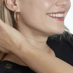 Sale Histoire d'Or Créoles Maelia Or Jaune