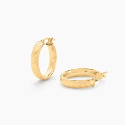 Discount Histoire d'Or Créoles Mara Or Jaune