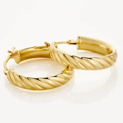 Discount Histoire d'Or Créoles Mara Or Jaune