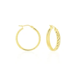 Online Histoire d'Or Créoles Mara Or Jaune